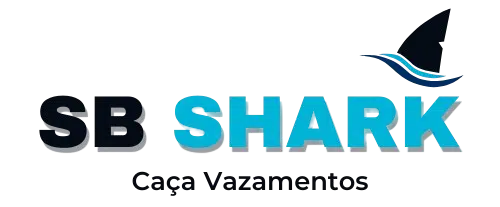 Logo SB Shark Caça Vazamentos