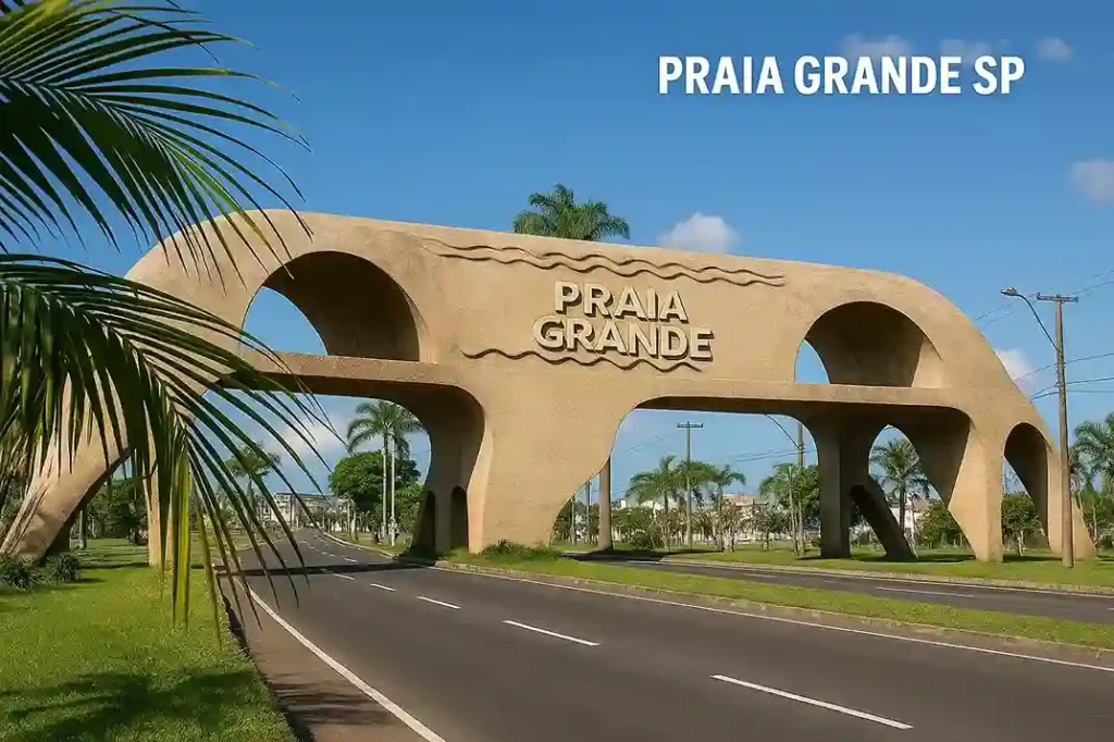 Portal da cidade de Praia Grande – caça vazamento em Praia Grande